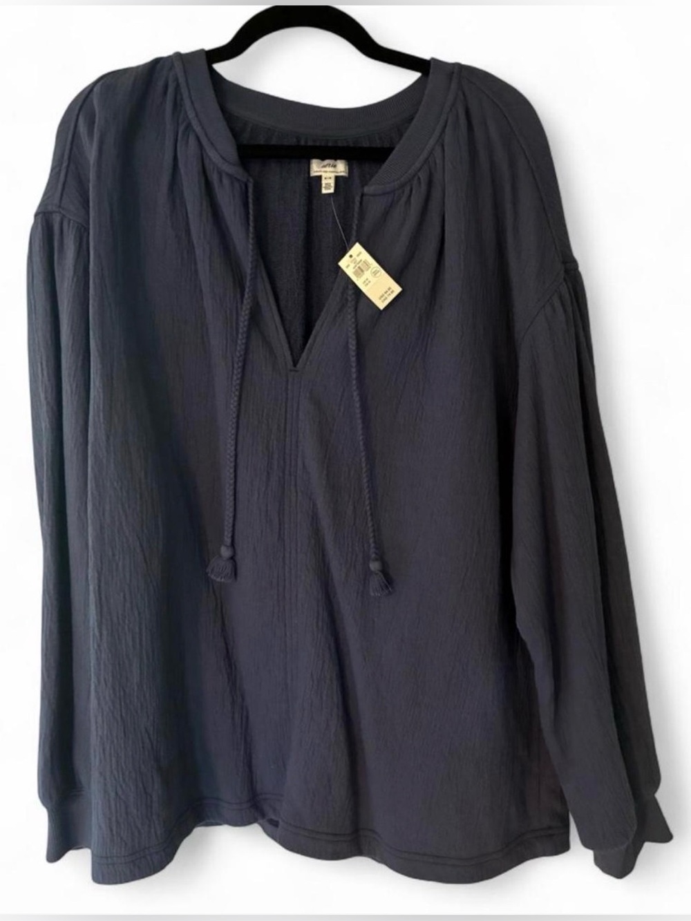 Aerie Navy NWT Top Medium oversized
